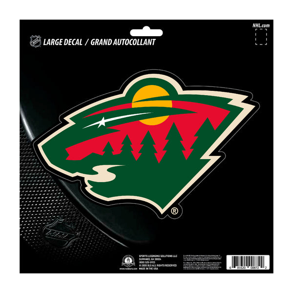 NHL - Minnesota Wild Large Decal