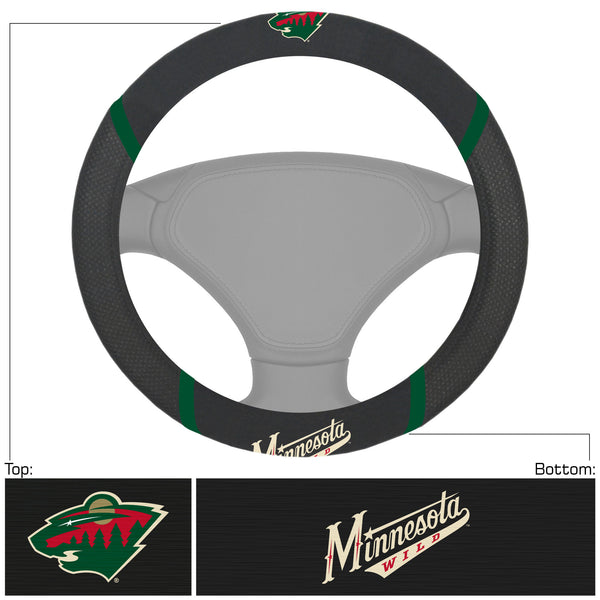 NHL - Minnesota Wild Steering Wheel Cover