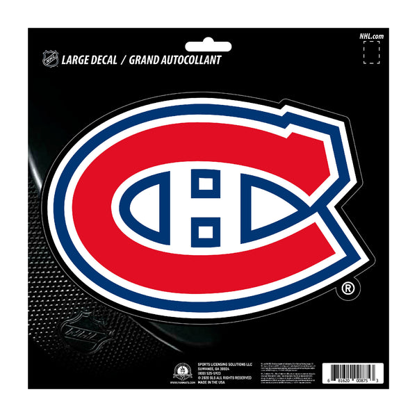 NHL - Montreal Canadiens Large Decal