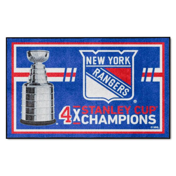 NHL - New York Rangers 4x6 Rug