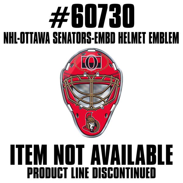 NHL - Ottawa Senators Embossed Helmet Emblem