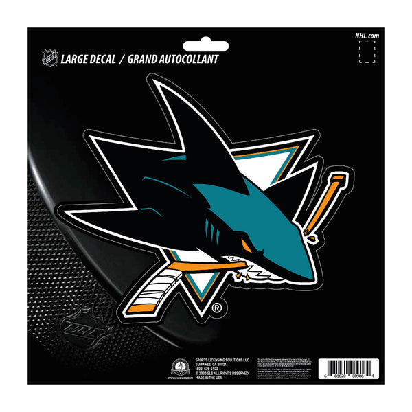 NHL - San Jose Sharks Large Decal