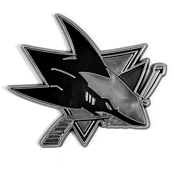 NHL - San Jose Sharks Molded Chrome Emblem