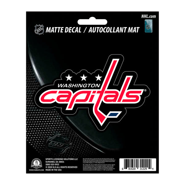 NHL - Washington Capitals Matte Decal