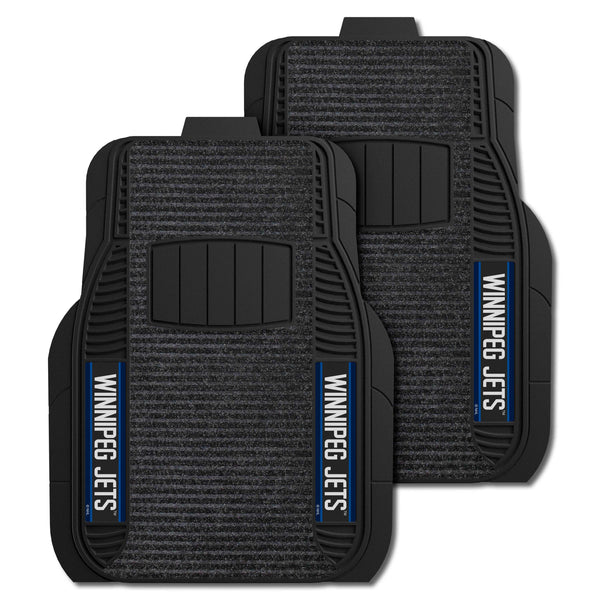 NHL - Winnipeg Jets 2-pc Deluxe Car Mat Set
