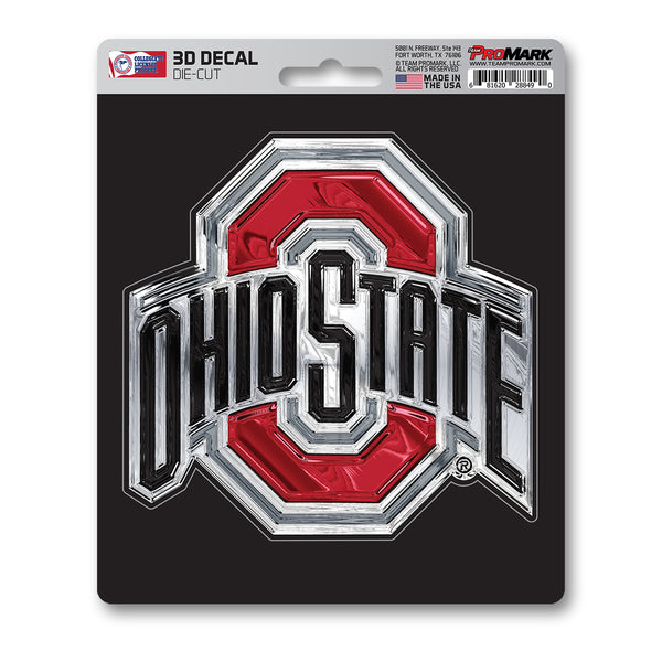 Ohio State University 3D Decal