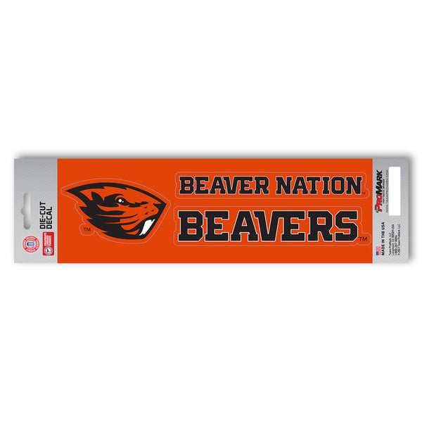 Oregon State University Team Slogan Decal