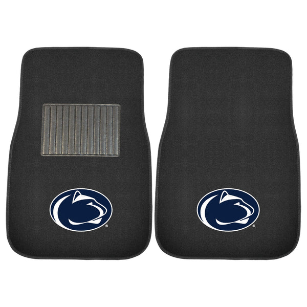 Penn State 2-pc Embroidered Car Mat Set
