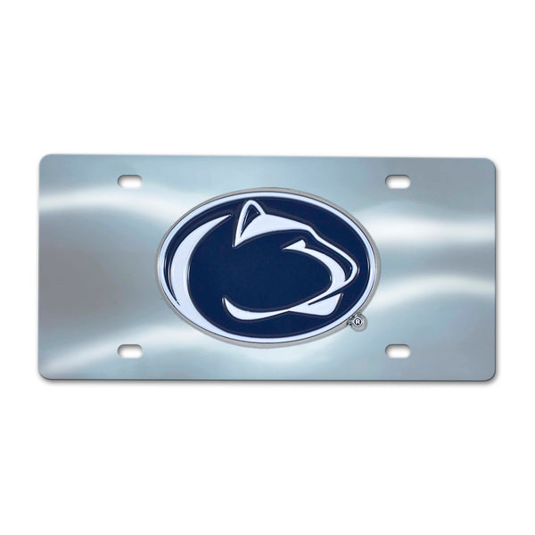 Penn State Chrome Diecast License Plate