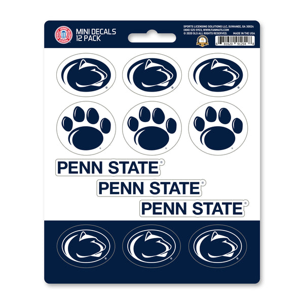 Penn State Mini Decal 12-pk