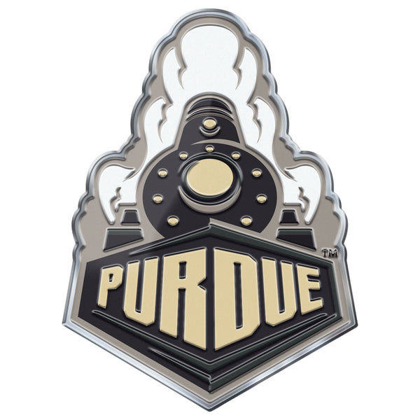 Purdue University Embossed Color Emblem2