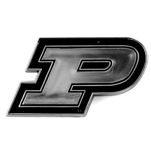 Purdue University Molded Chrome Emblem