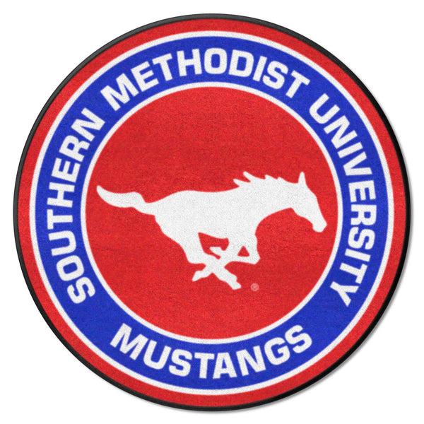 SouthernMethodistUniversty Roundel Mat