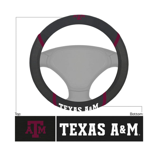 Texas A&M University Steering Wheel Cover