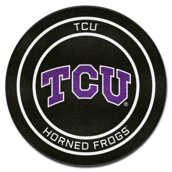 Texas Christian University Puck Mat
