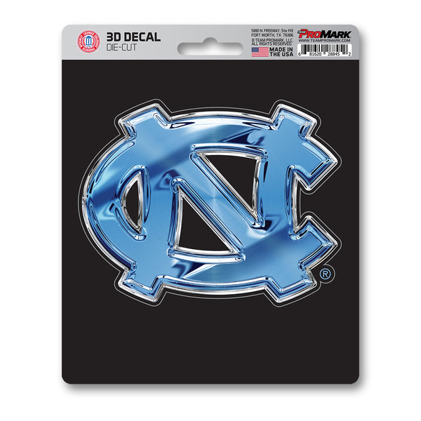 UNC Chapel Hill 3D Decal