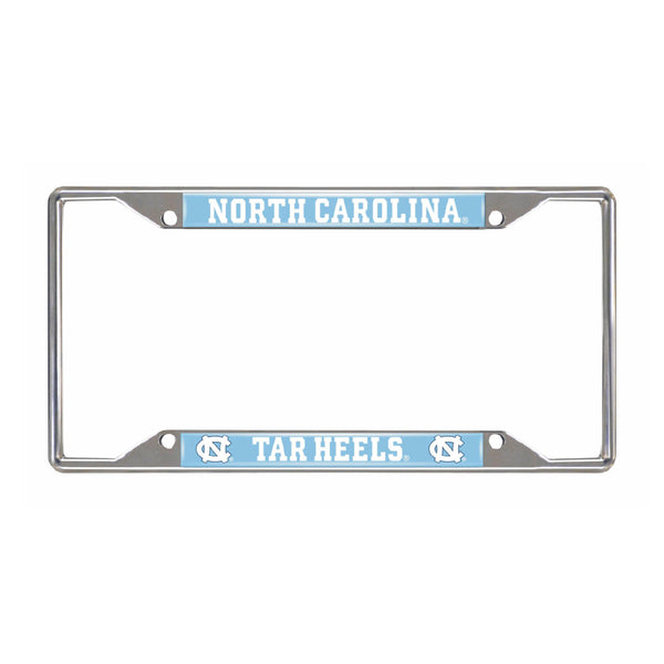 UNC Chapel Hill Chrome License Plate Frame