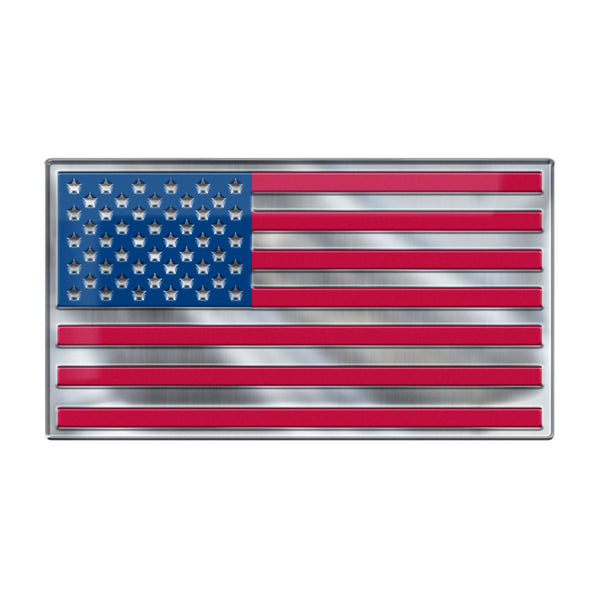 United States USA Embossed Color Emblem