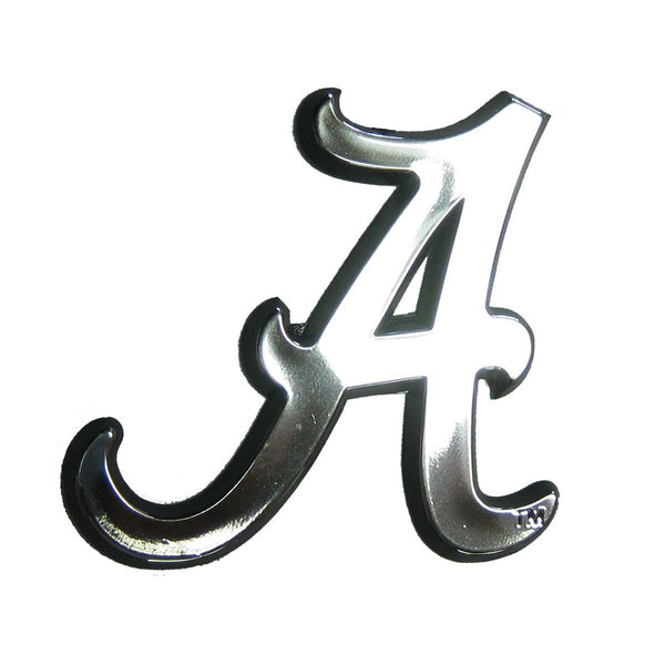 University Of Alabama Molded Chrome Emblem