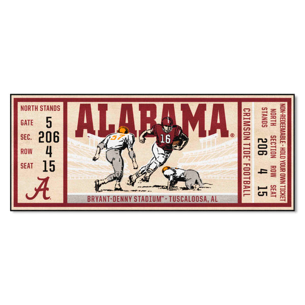 University Of Alabama Ticket Runner