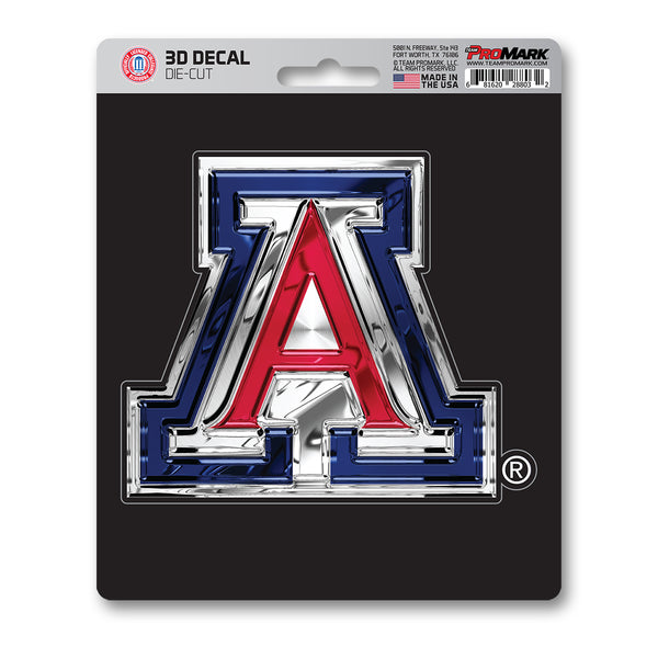 University Of Arizona 3D Decal