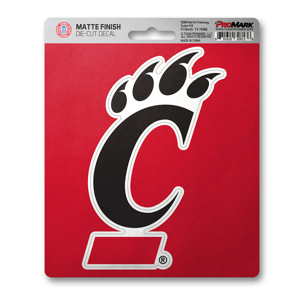 University of Cincinnati Matte Decal