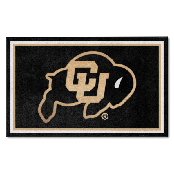 University Of Colorado 4x6 Rug