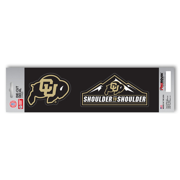 University Of Colorado Team Slogan Decal