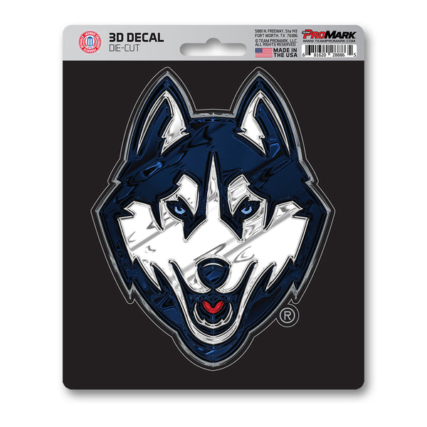 University Of Connecticut 3D Decal