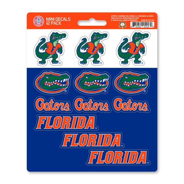 University Of Florida Mini Decal 12-pk