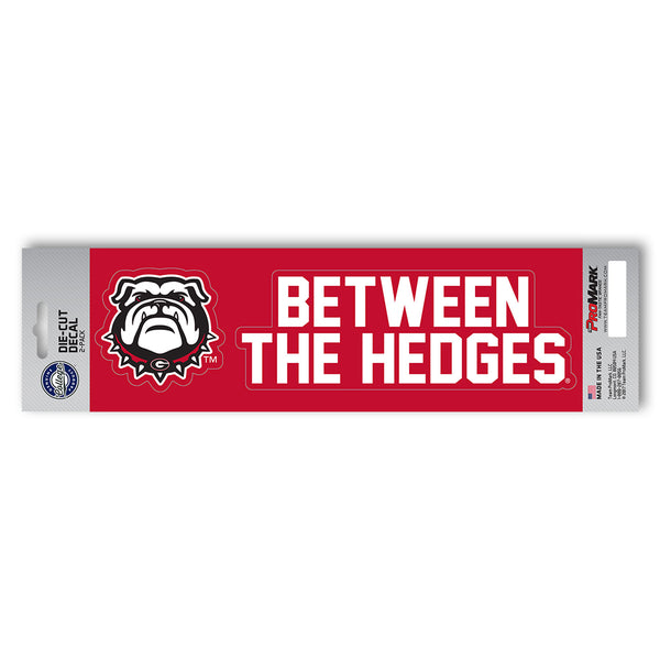 University of Georgia Team Slogan Decal