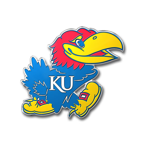 University of Kansas Embossed Color Emblem