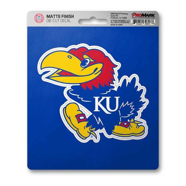 University of Kansas Matte Decal