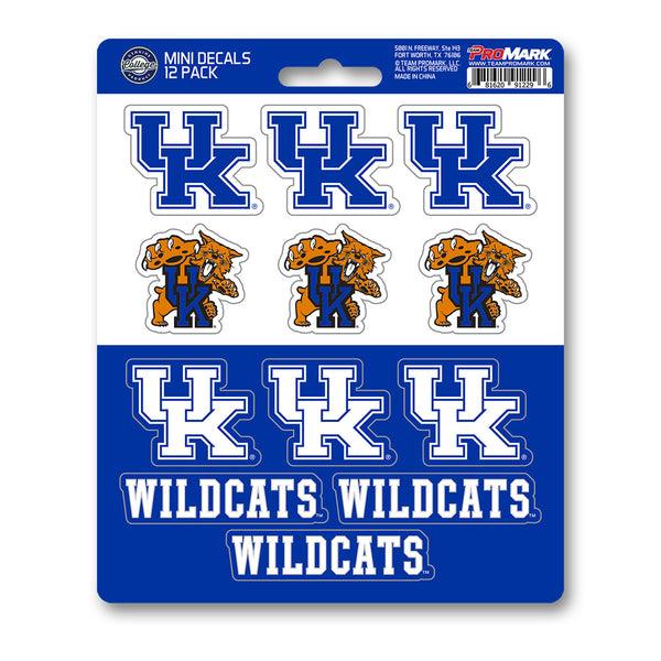 University Of Kentucky Mini Decal 12-pk