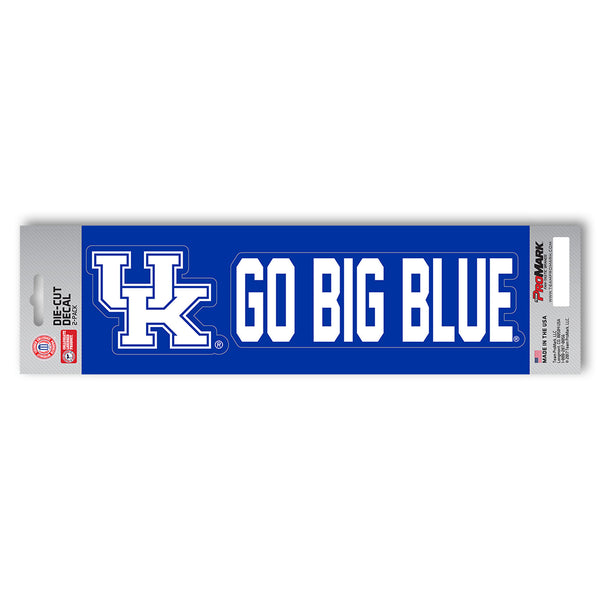 University of Kentucky Team Slogan Decal