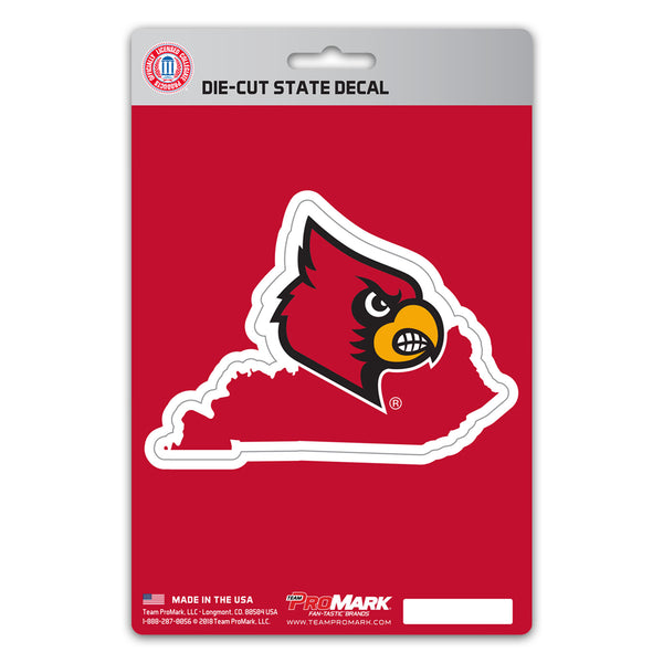 University of Louisville State Shape Decal