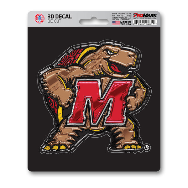 University of Maryland 3D Decal