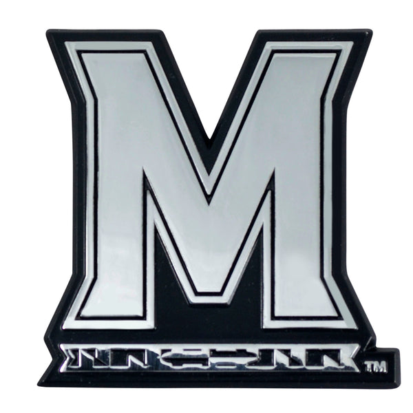 University Of Maryland Chrome Emblem