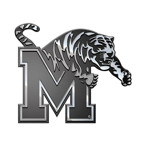 University of Memphis Molded Chrome Emblem