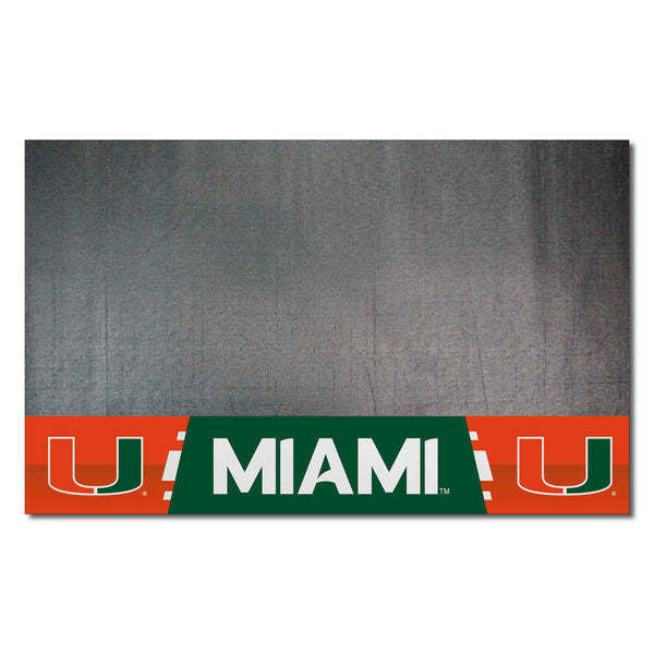 University of Miami Grill Mat - Standard