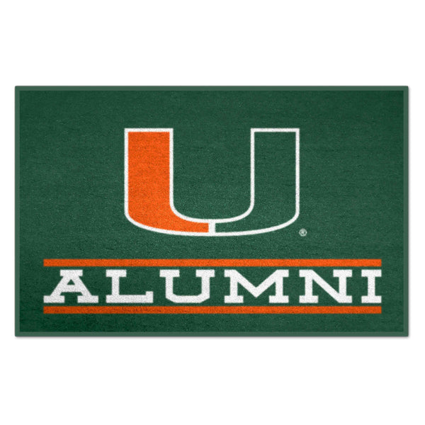 University of Miami Starter Mat - Alumni