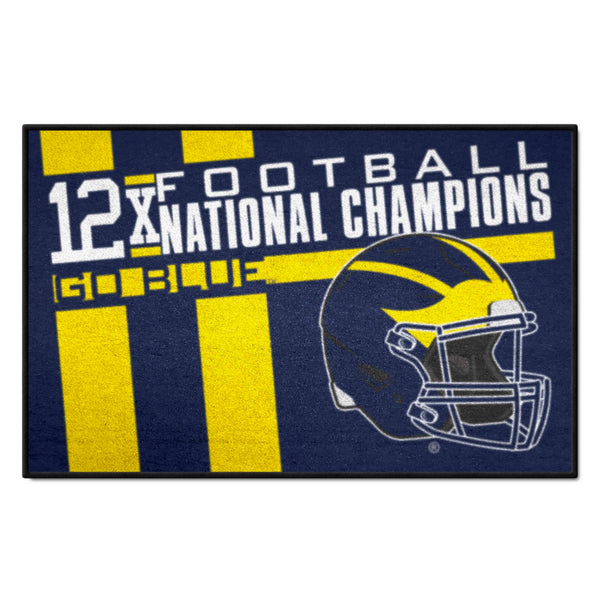 University of Michigan Starter Mat - Dynasty