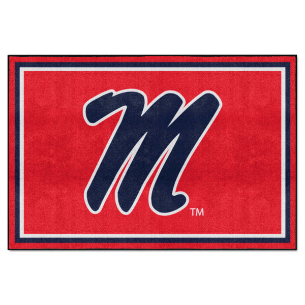University Of Mississippi - Ol 5x8 Rug