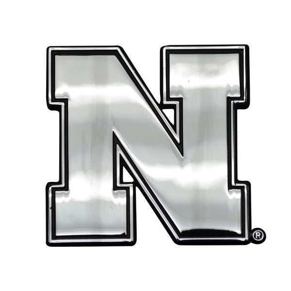 University of Nebraska Chrome Emblem