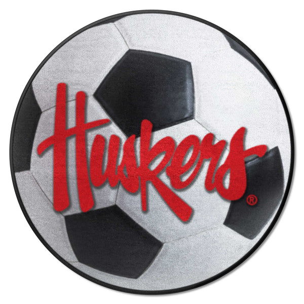 University of Nebraska Soccer Ball Mat