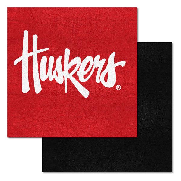 University of Nebraska Team Carpet Tiles