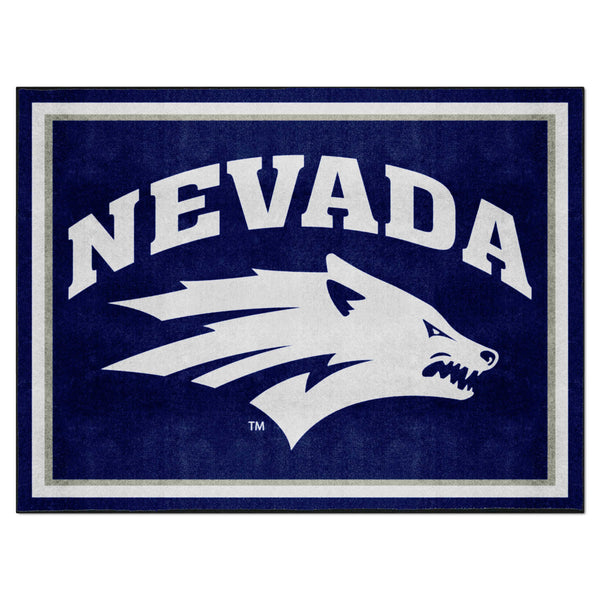 University of Nevada 8x10 Rug