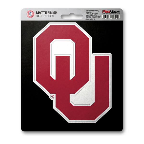 University Of Oklahoma Matte Decal