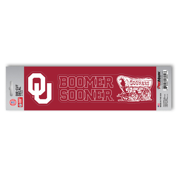 University Of Oklahoma Team Slogan Decal