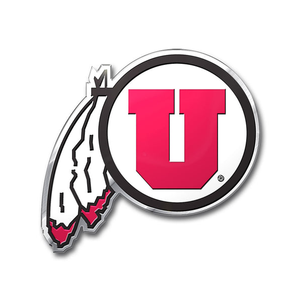 University of Utah Embossed Color Emblem